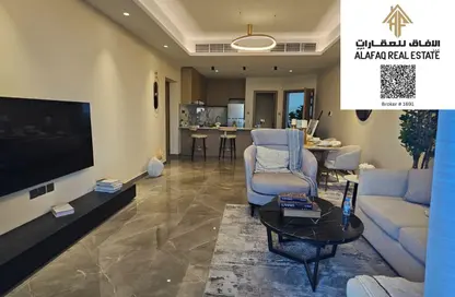 Apartment - 3 Bedrooms - 4 Bathrooms for sale in Ajman Creek Towers - Al Rashidiya 1 - Al Rashidiya - Ajman