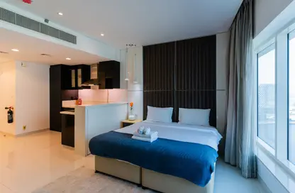 Apartment - Studio - 1 Bathroom for rent in DAMAC Maison Canal Views - Business Bay - Dubai