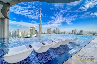 Apartment - 2 Bedrooms - 2 Bathrooms for rent in Paramount Tower Hotel  and  Residences - Business Bay - Dubai