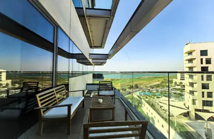 Apartment - Studio - 1 Bathroom for rent in Mayan 1 - Mayan - Yas Island - Abu Dhabi