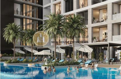 Apartment - 2 Bedrooms - 3 Bathrooms for sale in Ajman Corniche Residences - Ajman Corniche Road - Ajman Apartment - 2 Bedrooms - 3 Bathrooms for sale in Ajman Corniche Residences - Ajman Corniche Road - Ajman