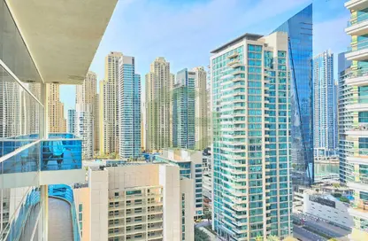 Apartment - 2 Bedrooms - 2 Bathrooms for rent in Cascades Tower - Dubai Marina - Dubai