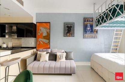 Apartment - 1 Bedroom - 1 Bathroom for rent in Damac Maison Dubai Mall Street (The Signature) - Burj Khalifa Area - Downtown Dubai - Dubai