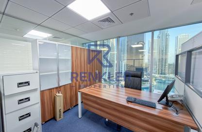 Office Space - Studio - 1 for rent in Saba Tower 1 - JLT Cluster E - Jumeirah Lake Towers - Dubai
