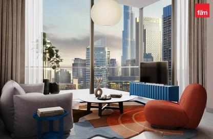 Apartment - 2 - 2 for rent in The Edge Tower B - The Edge - Business Bay - Dubai