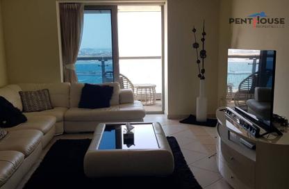 Apartment - 2 Bedrooms - 3 Bathrooms for rent in Princess Tower - Dubai Marina - Dubai