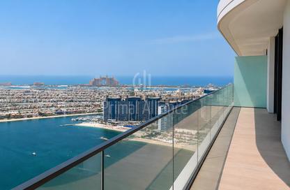 Apartment - 1 Bedroom - 2 Bathrooms for rent in Palace Beach Residence Tower 2 - Palace Beach Residence - Emaar Beachfront - Dubai Harbour - Dubai