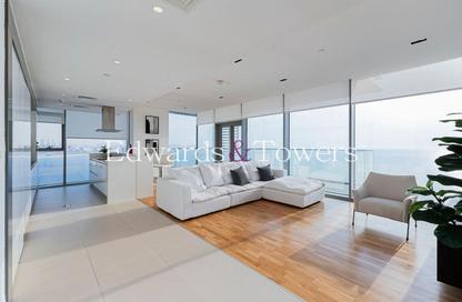 Apartment - 4 Bedrooms - 5 Bathrooms for rent in Apartment Building 5 - Bluewaters Residences - Bluewaters - Dubai