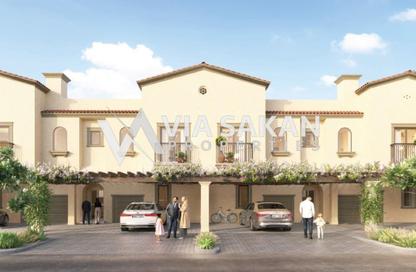 Townhouse - 2 - 3 for sale in Olvera - Zayed City (Khalifa City C) - Khalifa City - Abu Dhabi