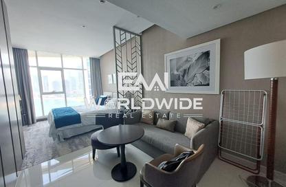 Apartment - Studio - 1 Bathroom for rent in Damac Maison Prive B - Damac Maison Prive - Business Bay - Dubai