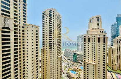 Apartment - 2 - 3 for rent in Rimal 1 - Rimal - Jumeirah Beach Residence - Dubai