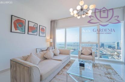 Apartment - 2 Bedrooms - 2 Bathrooms for rent in Damac Heights - Dubai Marina - Dubai