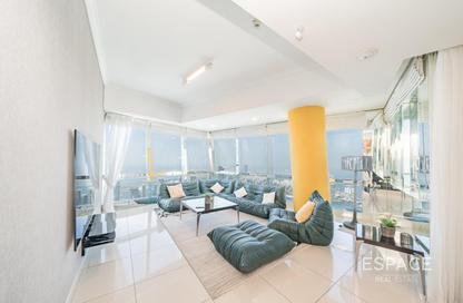 Apartment - 2 Bedrooms - 4 Bathrooms for rent in Ocean Heights - Dubai Marina - Dubai Apartment - 2 Bedrooms - 4 Bathrooms for rent in Ocean Heights - Dubai Marina - Dubai