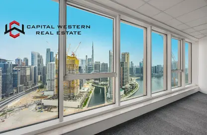 Office Space - Studio for rent in Churchill Executive Tower - Churchill Towers - Business Bay - Dubai
