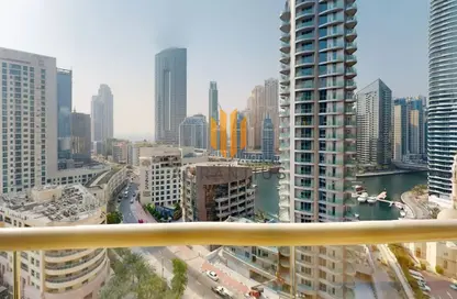 Apartment - 3 Bedrooms - 4 Bathrooms for rent in Trident Waterfront - Dubai Marina - Dubai