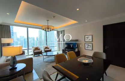 شقة - غرفة نوم - 2 حمامات للايجار في العنوان رزيدنس فاونتن فيوز  2 - العنوان رزيدنس فاونتن فيوز - وسط مدينة دبي - دبي