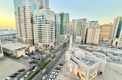 Apartment - 1 Bedroom - 2 Bathrooms for rent in New Al Taawun Road - Al Taawun - Sharjah