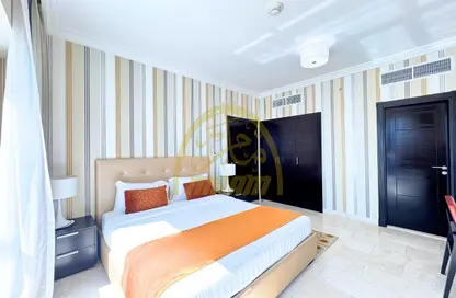 شقة - غرفة نوم - 2 حمامات للايجار في تايم مام ريزيدنس - شارع الكورنيش - أبوظبي