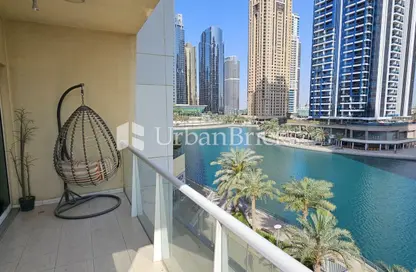 Apartment - 1 Bedroom - 2 Bathrooms for rent in Lake View Tower - JLT Cluster B - Jumeirah Lake Towers - Dubai