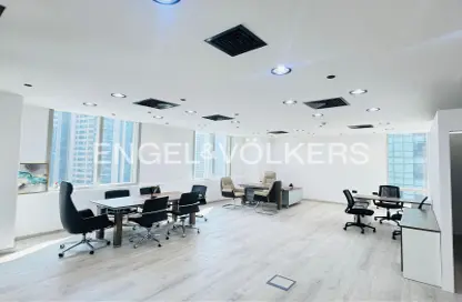 Office Space - Studio - 1 Bathroom for rent in The Prism - Business Bay - Dubai