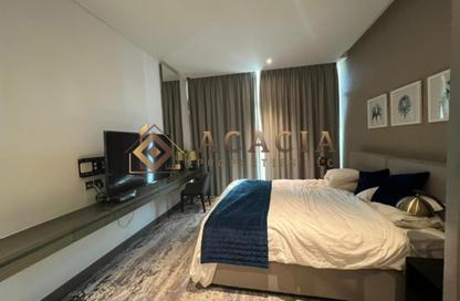 Apartment - Studio - 1 for rent in Damac Maison Prive A - Damac Maison Prive - Business Bay - Dubai