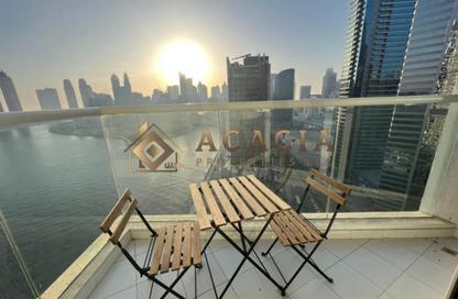 Apartment - Studio - 1 for rent in Damac Maison Prive A - Damac Maison Prive - Business Bay - Dubai