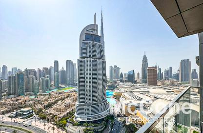 Apartment - 2 Bedrooms - 3 Bathrooms for rent in Boulevard Point - Downtown Dubai - Dubai