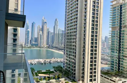 شقة - غرفة نوم - 1 حمام للايجار في برج Beach Isle 1 - بيتش آيل - إعمار بيتشفرونت - دبي هاربور - دبي