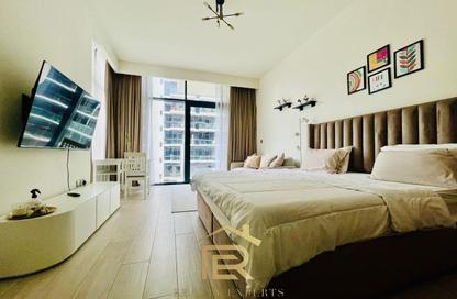 Apartment - Studio - 1 Bathroom for rent in Azizi Riviera 44 - Azizi Riviera - Meydan One - Meydan - Dubai
