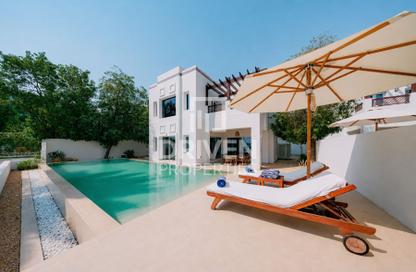 Villa - 4 Bedrooms - 5 Bathrooms for rent in Golf Course View Villas - Dubai Creek Golf and Yacht Club Residences - Al Garhoud - Dubai