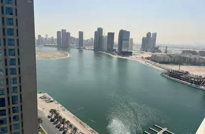 Apartment - 2 Bedrooms - 3 Bathrooms for rent in Beach Tower 1 - Al Khan Lagoon - Al Khan - Sharjah