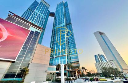 Apartment - 2 Bedrooms - 3 Bathrooms for rent in Nation Towers - Corniche Road - Abu Dhabi