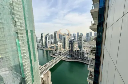 شقة - غرفة نوم - 2 حمامات للبيع في برج كنتننتال - دبي مارينا - دبي