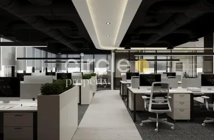 نصف طابق - 8 غرف نوم للايجار في مركز مزايا للأعمال  BB1 - مركز مزايا للأعمال - أبراج بحيرات الجميرا - دبي