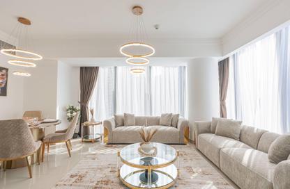 Apartment - 2 Bedrooms - 3 Bathrooms for rent in Boulevard Point - Downtown Dubai - Dubai