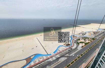 Apartment - 1 Bedroom - 2 Bathrooms for rent in Ajman Corniche Residences - Ajman Corniche Road - Ajman