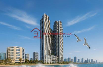 Apartment - 2 Bedrooms - 3 Bathrooms for sale in Mawjan Tower - Ajman Corniche Road - Ajman