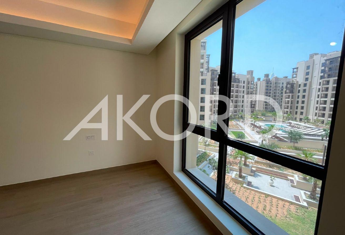 2BR + Maid | Amazing Park view | Great floor photo 19