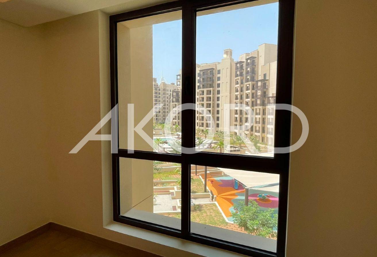 2BR + Maid | Amazing Park view | Great floor photo 13