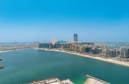 Apartment - 2 Bedrooms - 2 Bathrooms for rent in Al Nabat - Shoreline Apartments - Palm Jumeirah - Dubai
