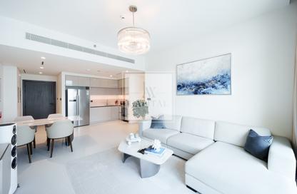 Apartment - 2 - 2 for sale in Marina Vista Tower 2 - Marina Vista - Emaar Beachfront - Dubai Harbour - Dubai