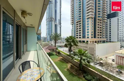 شقة - غرفة نوم - 2 حمامات للبيع في أوشن هايتس - دبي مارينا - دبي