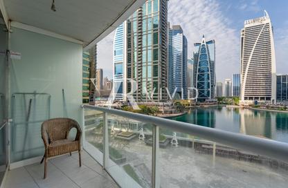 Apartment - Studio - 1 Bathroom for rent in Lake Terrace - JLT Cluster D - Jumeirah Lake Towers - Dubai