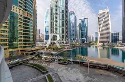 Apartment - Studio - 1 Bathroom for rent in Lake Terrace - JLT Cluster D - Jumeirah Lake Towers - Dubai