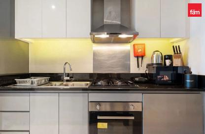 Apartment - Studio - 1 Bathroom for rent in Damac Maison Prive A - Damac Maison Prive - Business Bay - Dubai