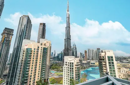 Apartment - 2 Bedrooms - 3 Bathrooms for rent in 29 Burj Boulevard Tower 2 - 29 Burj Boulevard - Downtown Dubai - Dubai
