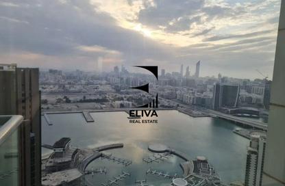 Apartment - 1 Bedroom - 2 Bathrooms for rent in Marina Blue Tower - Marina Square - Al Reem Island - Abu Dhabi