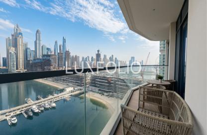 Apartment - 2 Bedrooms - 2 Bathrooms for rent in Marina Vista Tower 1 - Marina Vista - Emaar Beachfront - Dubai Harbour - Dubai