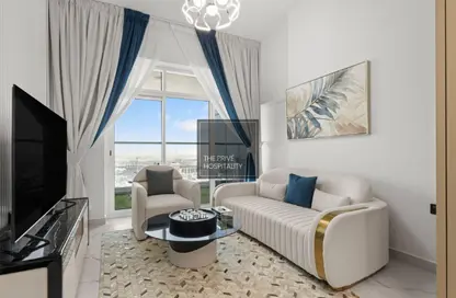 شقة - غرفة نوم - 2 حمامات للايجار في 2 أوبالز باي دانوب تاور - أوبالز باي دانوب - حديقة دبي العلميه - دبي