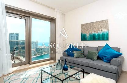 Apartment - 1 Bedroom - 1 Bathroom for rent in Sparkle Tower 1 - Sparkle Towers - Dubai Marina - Dubai